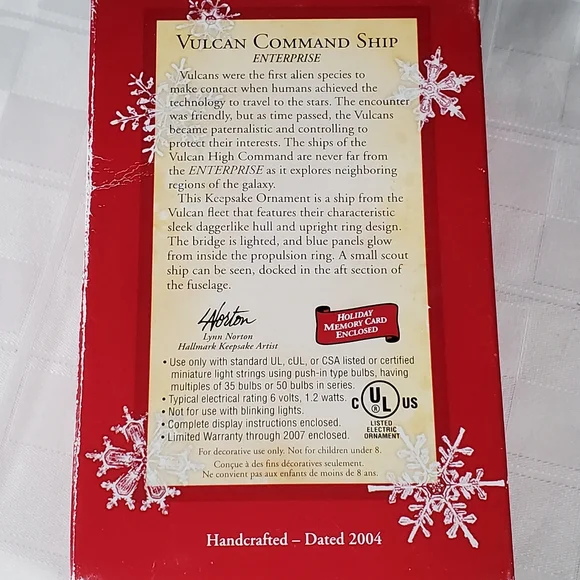 Star Trek Ornament 2004